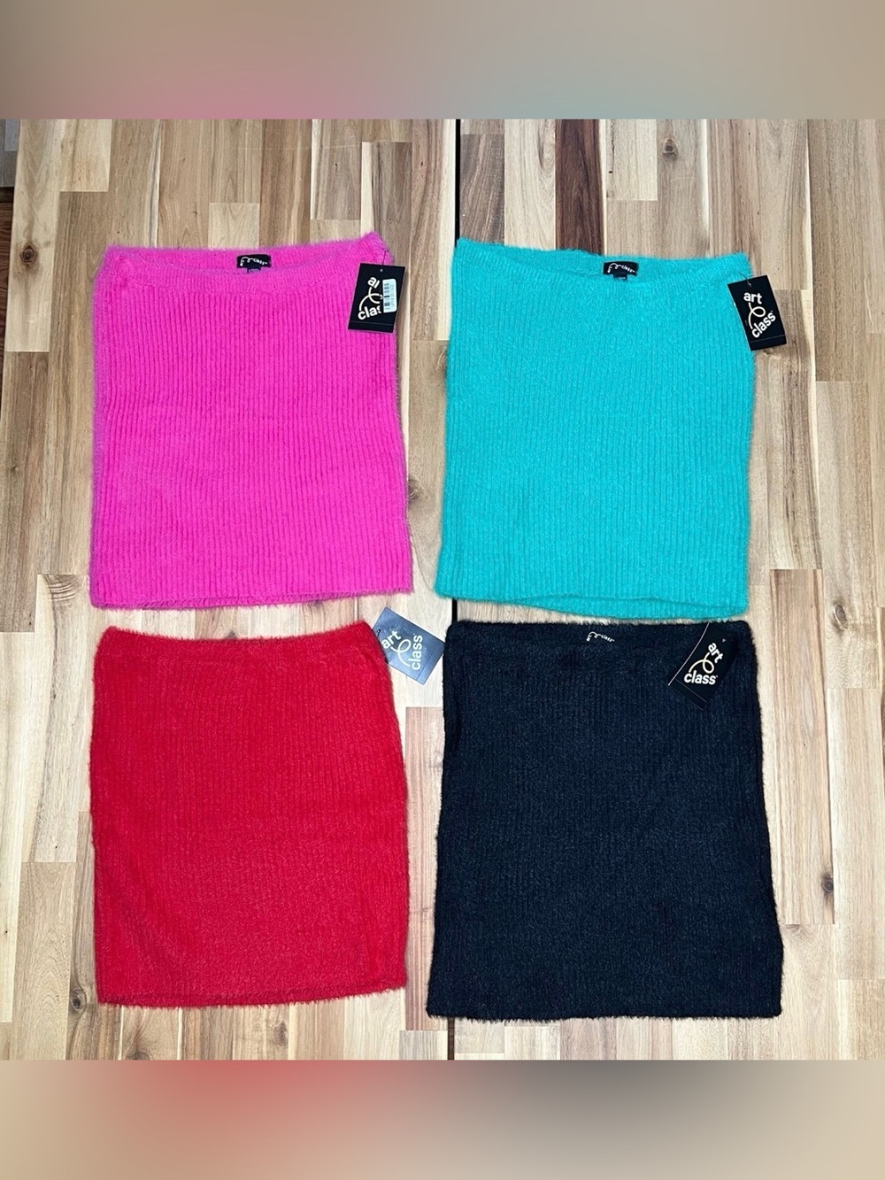 NWT Girls art class fuzzy skirts Bundle 10/12